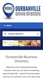Mobile Screenshot of durbanvilleonline.info
